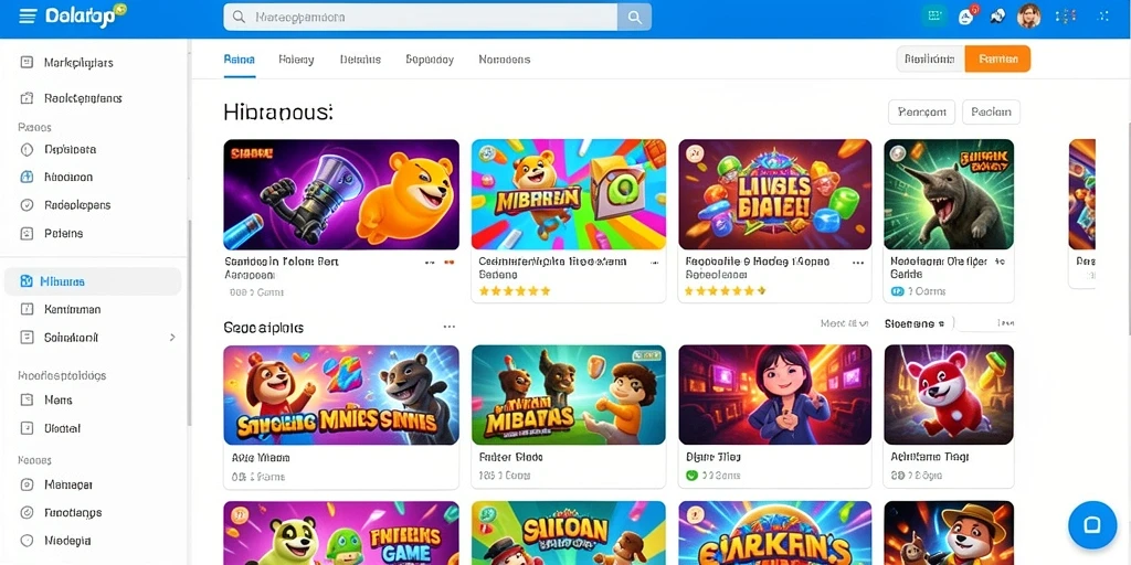Screenshot karakter unik dengan kekuatan khusus.