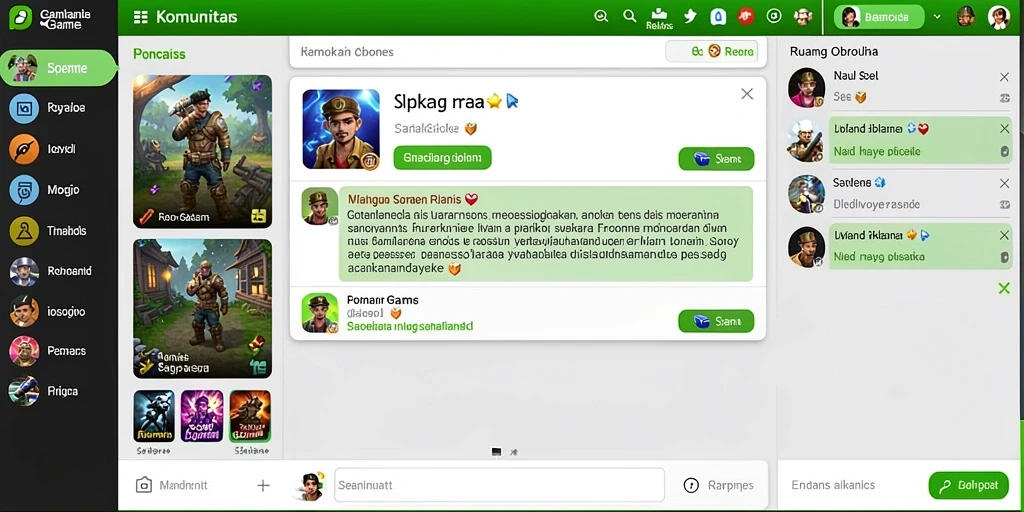 Fitur sistem reward yang menggiurkan bagi pemain.