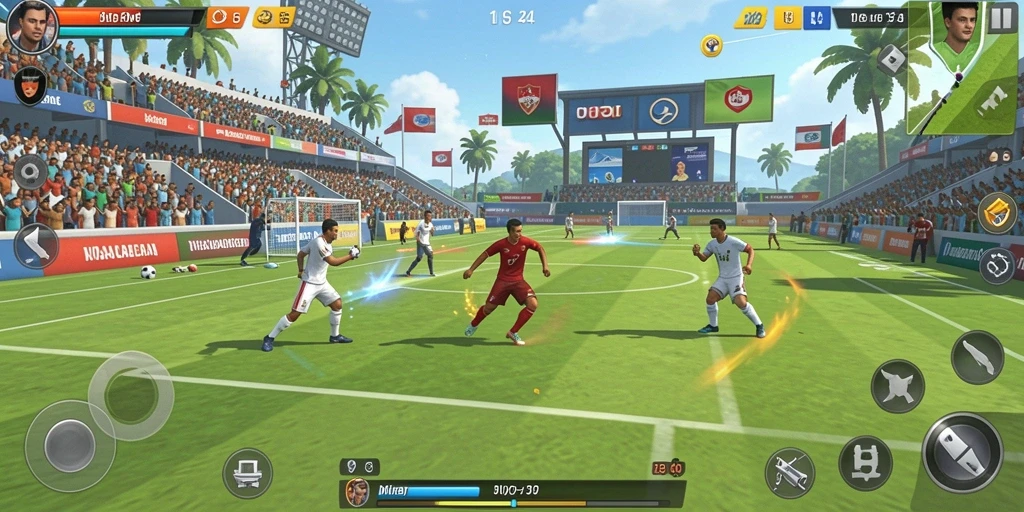 Pengalaman bermain multiplayer yang seru.