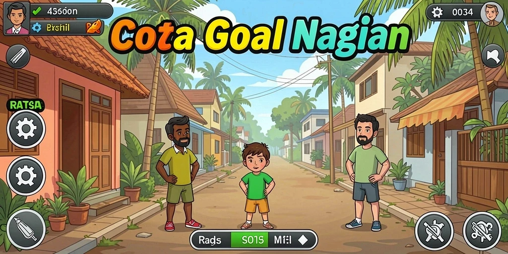 Fitur interaksi multiplayer yang seru.