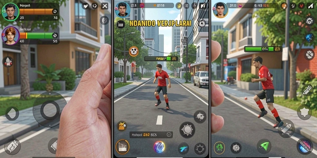 Tangkapan layar dengan level baru yang menantang.