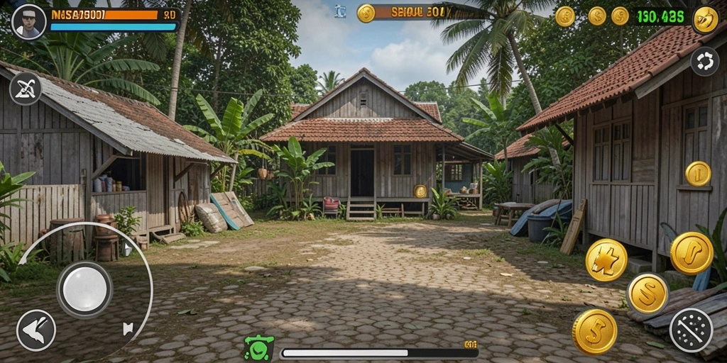 Mode permainan yang bervariasi dan menarik.