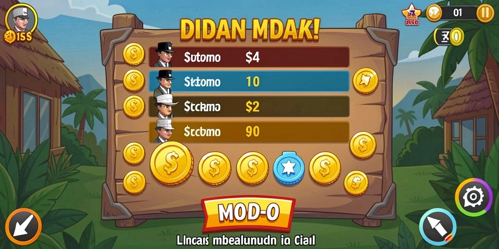 Mode multiplayer yang seru untuk bermain bersama teman.