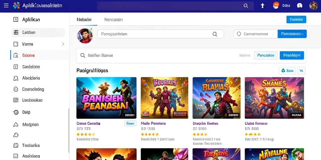 Beragam pilihan permainan untuk semua selera.