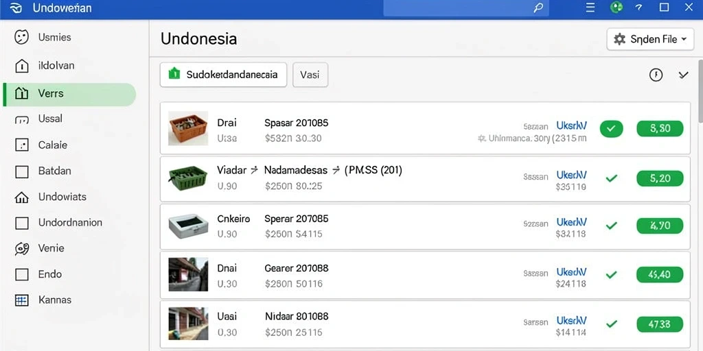 Tangkapan layar menunjukkan berbagai pilihan permainan yang tersedia di OKWIN.