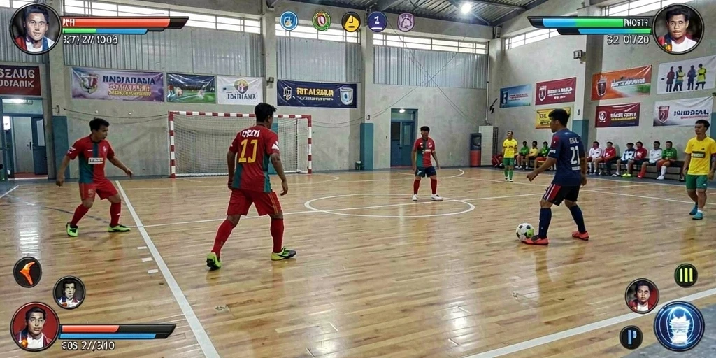 Karakter unik dengan kemampuan yang berbeda-beda.