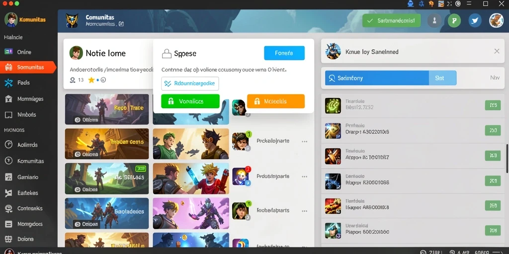 Pengalaman multiplayer yang seru dan interaktif.